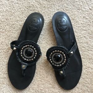 Black Jack Rogers Sandals